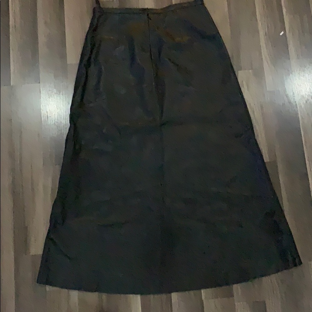 Vintage skirt 100% leather